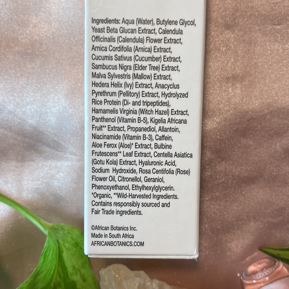 2/$110 or 3/$135 African Botanics Rose Treatment Essence — 1.7oz Full Size - Picture 3 of 3